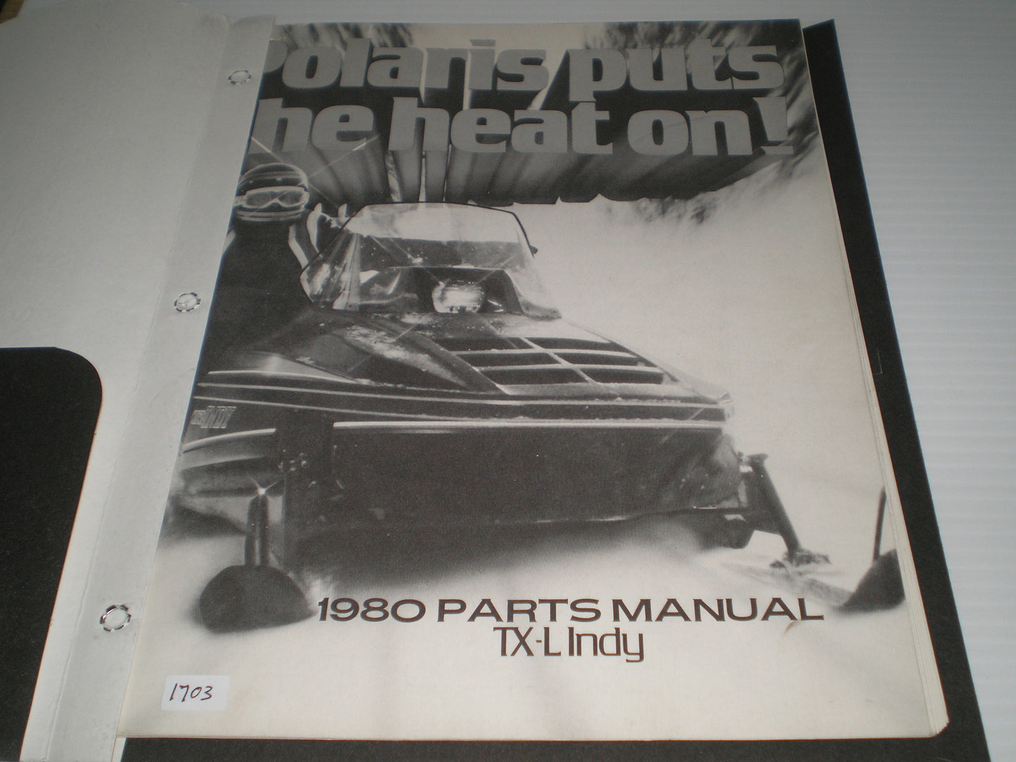 POLARIS TX-L Indy 1980 Parts Catalogue 9910653 #S162