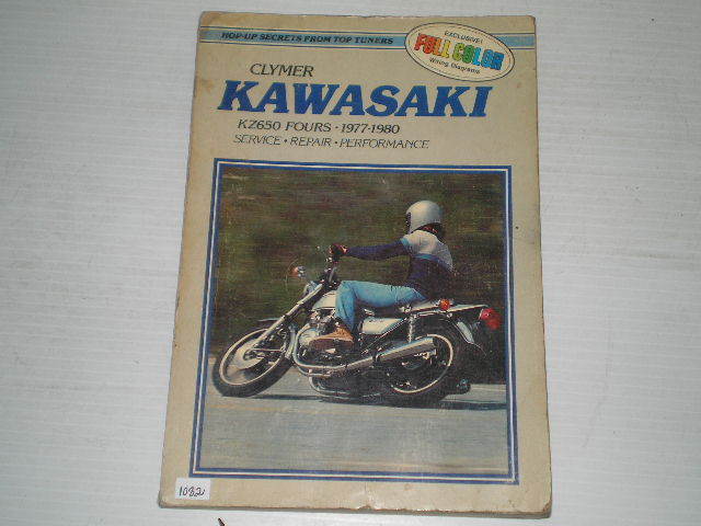 KAWASAKI KZ650 Fours B C D E and F Series 1977-1980 Clymer Service Manual M358 #1082