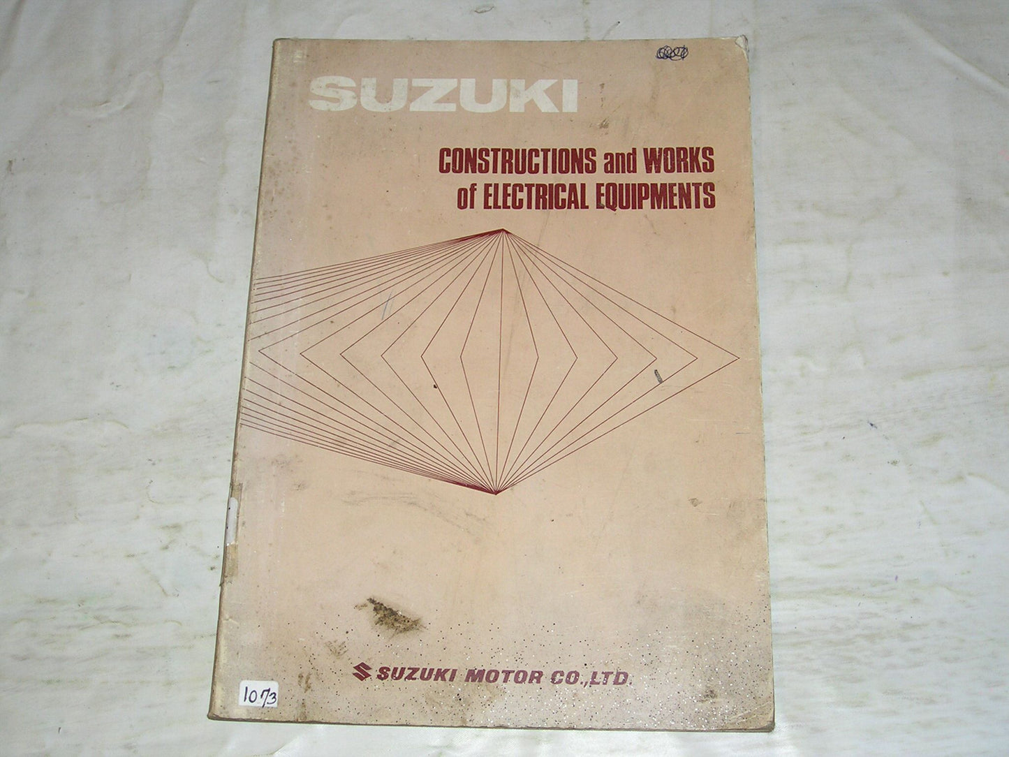 SUZUKI Constructions & Works of Electrical Equipments Manual #1073
