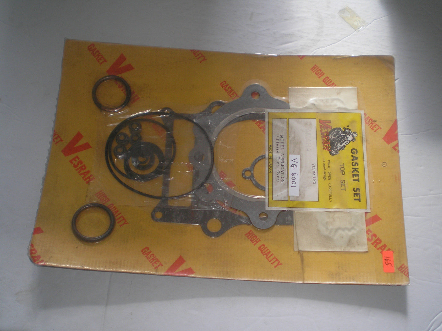 YAMAHA XT550 1982-1983 Engine Top End Gasket Set VG-6001 #165