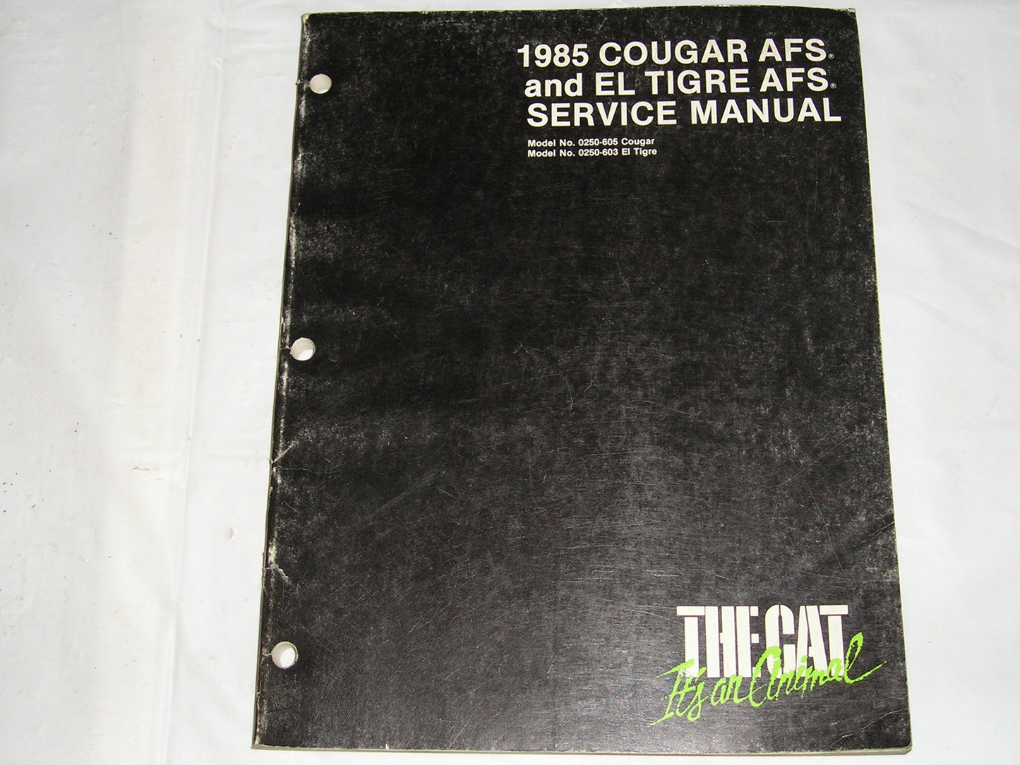 ARCTIC CAT Cougar AFS El Tigre AFS Service Manual 2254-311 #S52
