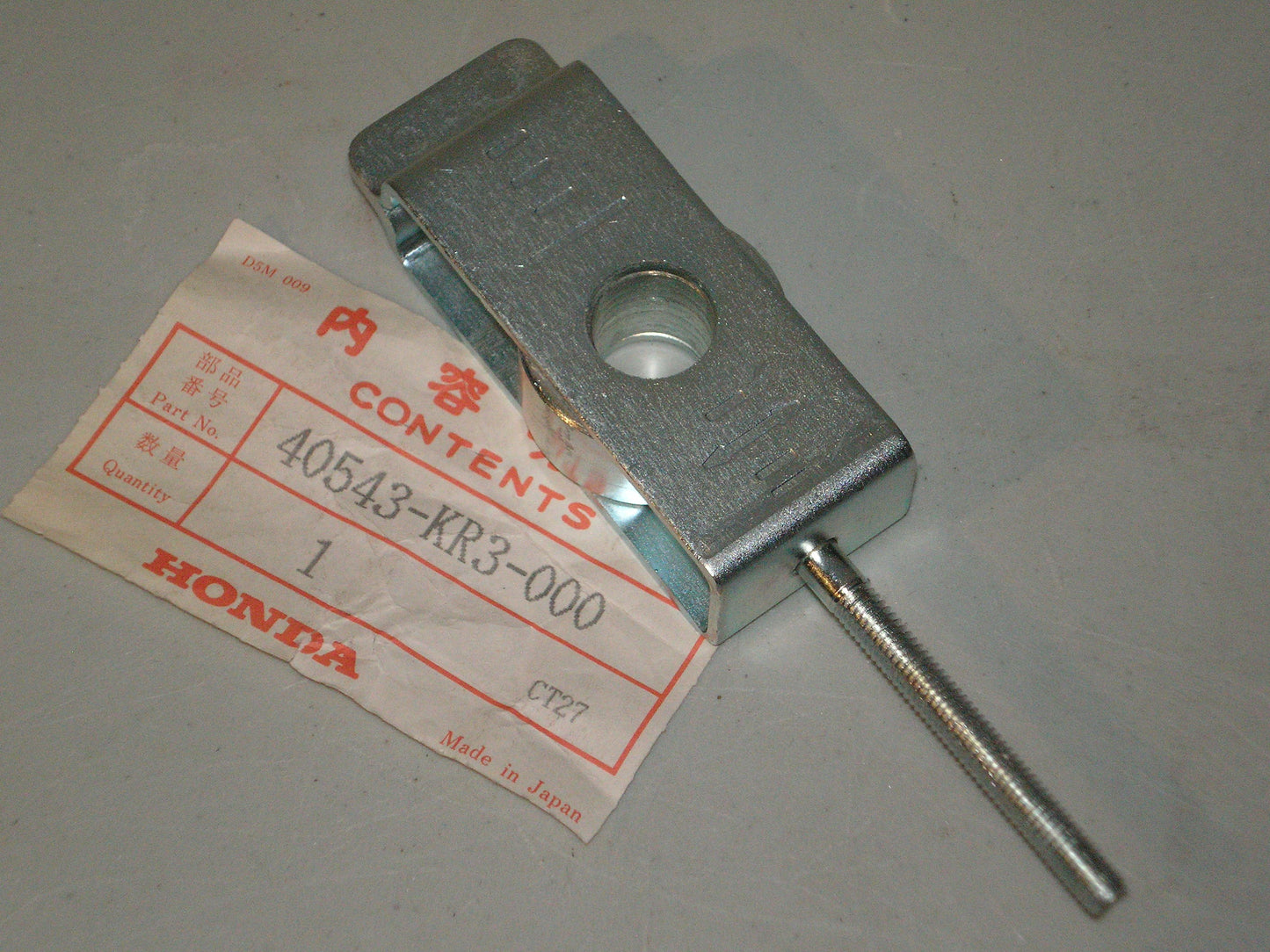 HONDA CMX250 Rear Wheel Chain Adjuster 40543-KR3-000