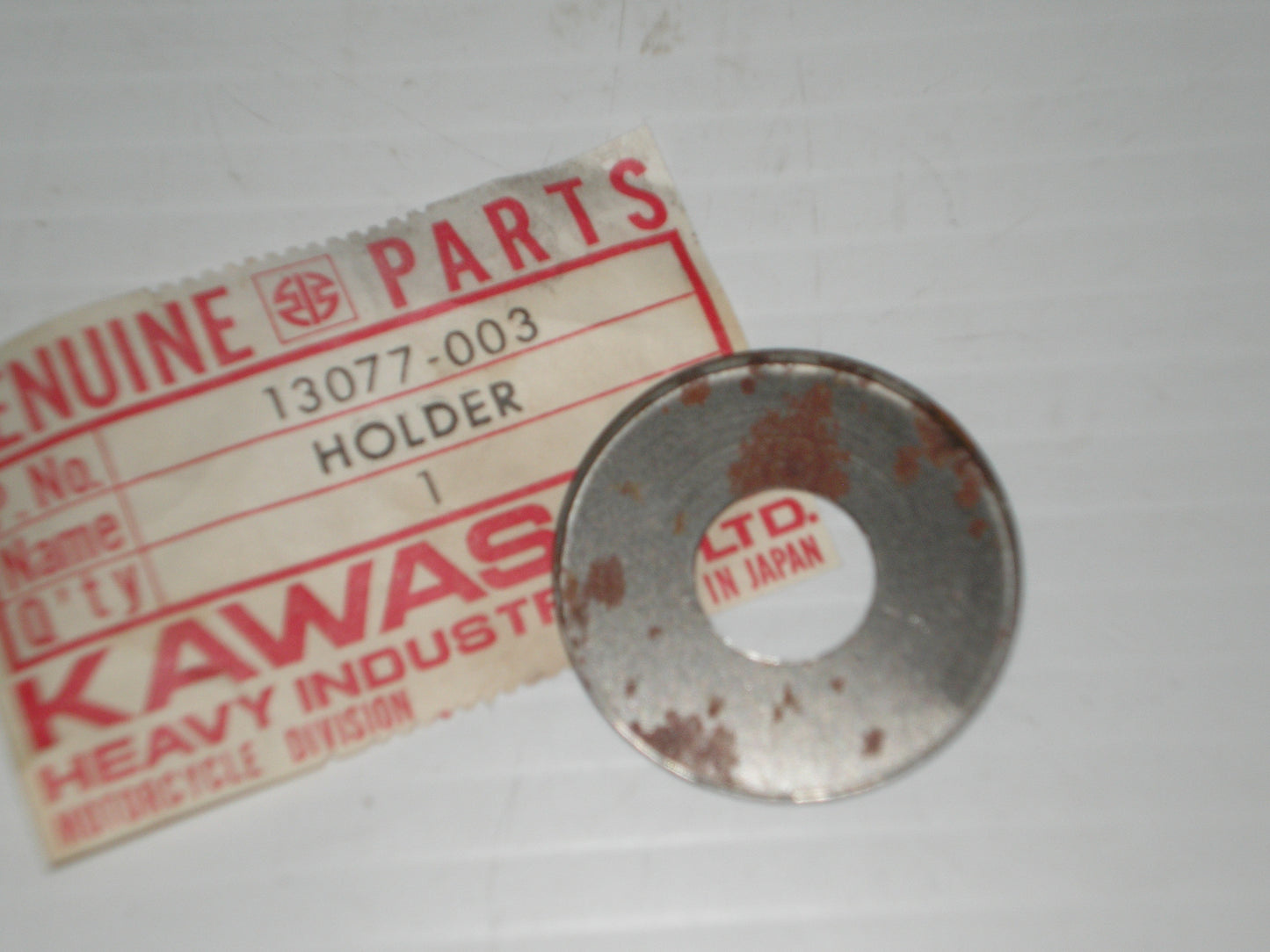 KAWASAKI F5 F8 F9 F81 1970-1975 Kick Starter Gear Holder 13077-003