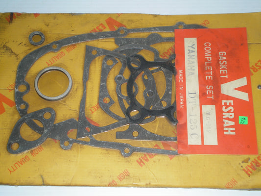 YAMAHA DT MX YZ 125 Vesrah Complete Engine Gasket Set #422