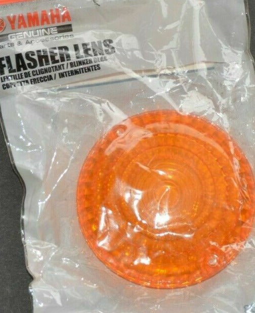YAMAHA SR400 VMX12 VMX1200 XV250 XV535 XV750 XV1100 XV1600 XVS650 XVS11 XVS1100 XVZ13 XVZ1300 Factory Turn Signal Lens 42X-83312-20