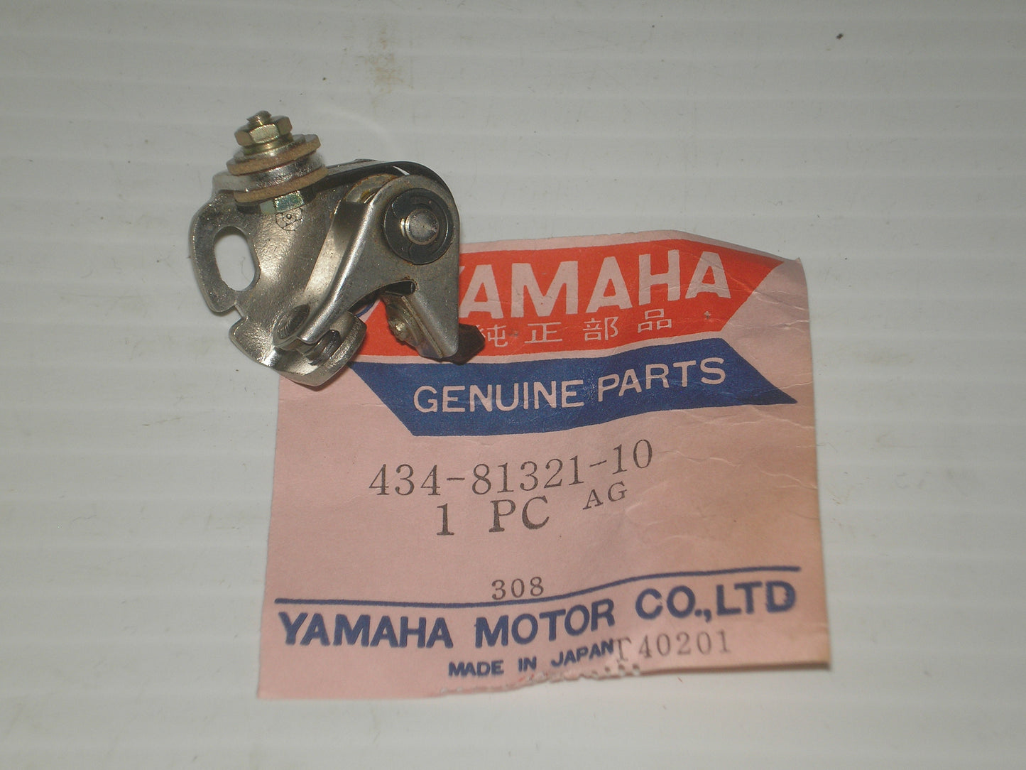 YAMAHA TY175 TY250 Factory Ignition Points Set 434-81321-10