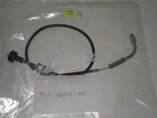 YAMAHA LB50 LB80 Upper Throttle Cable #1 439-26311-00 #377