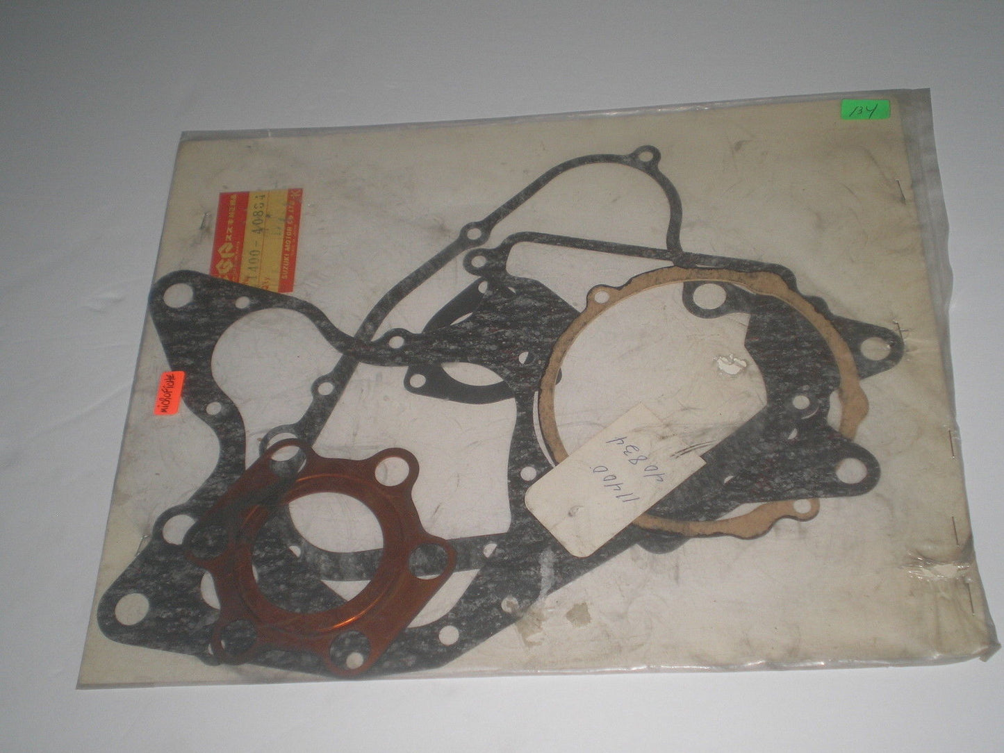 SUZUKI RM100 1979 AHRMA Complete Gasket Set 11400-40834 #134