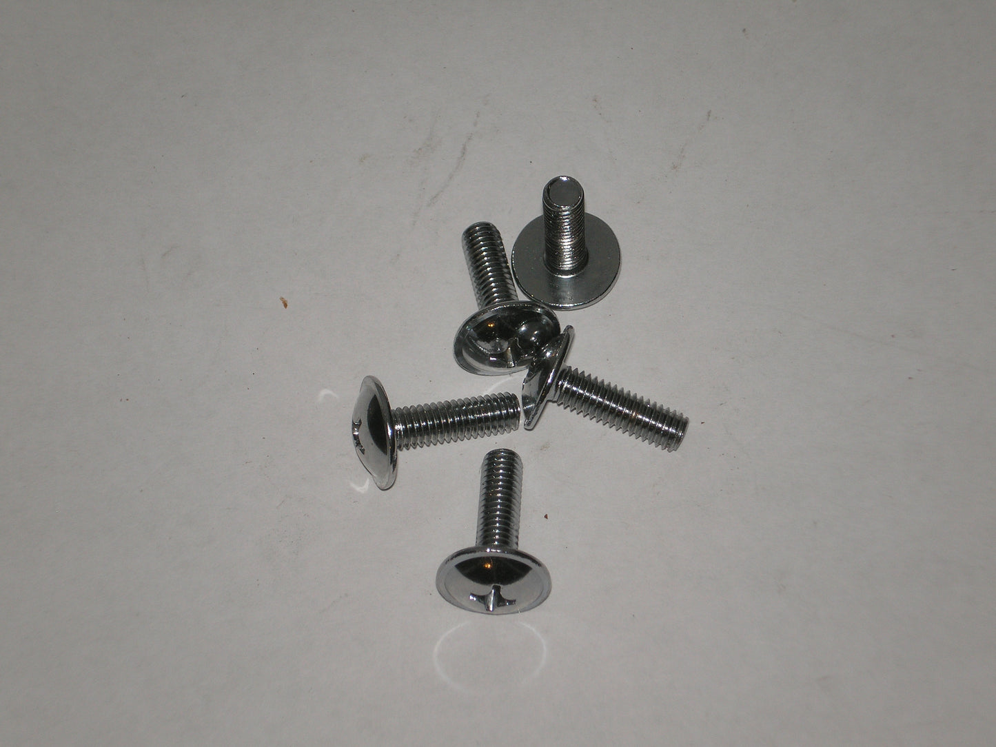 KAWASAKI Chrome Phillips Head Fairing and Body Work Mounting Screws 6 X 28 mm Set/5