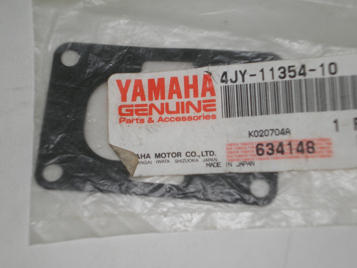 YAMAHA YZ85PSK YZ125 YZ125PSK Power Valve Cover Gasket 4JY-11354-00 4YJ-11354-10