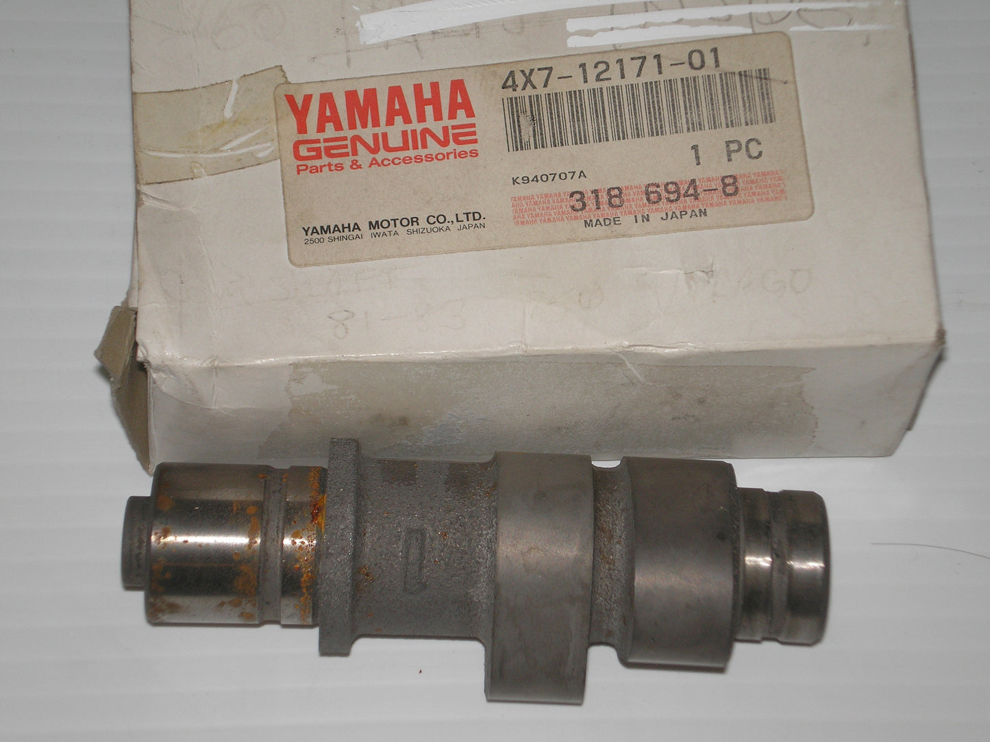 YAMAHA XV750 XV920 Camshaft # 1 4X7-12171-00 / 4X7-12171-01