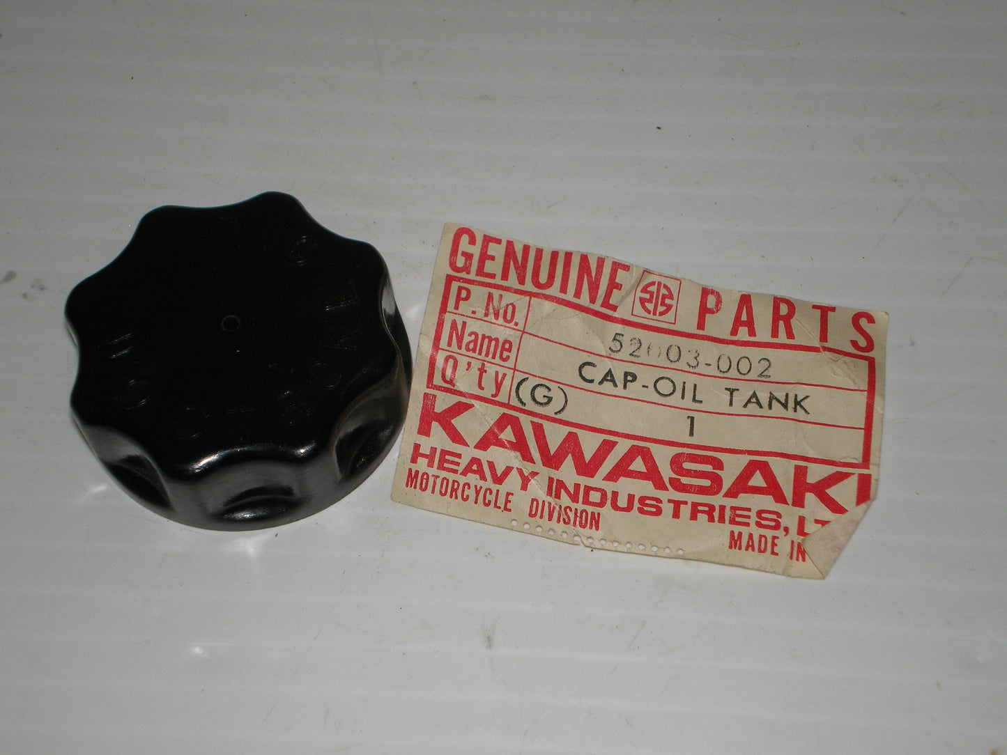 KAWASAKI C2 F3 F4 G3 1967-1973 Oil Tank Cap 52003-002
