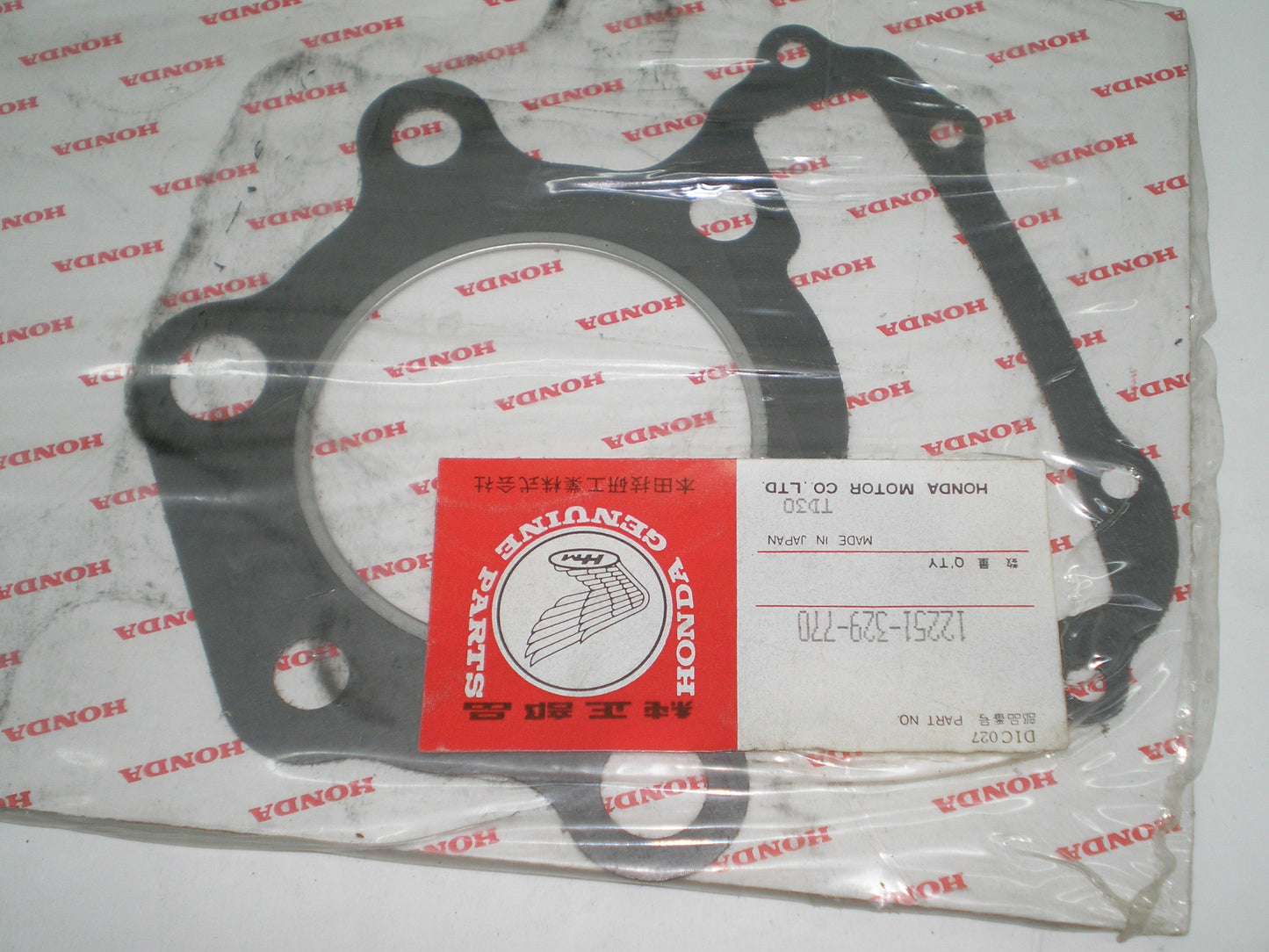 HONDA TL250 XL250 Cylinder Head Gasket 12251-329-770 / 12251-329-306