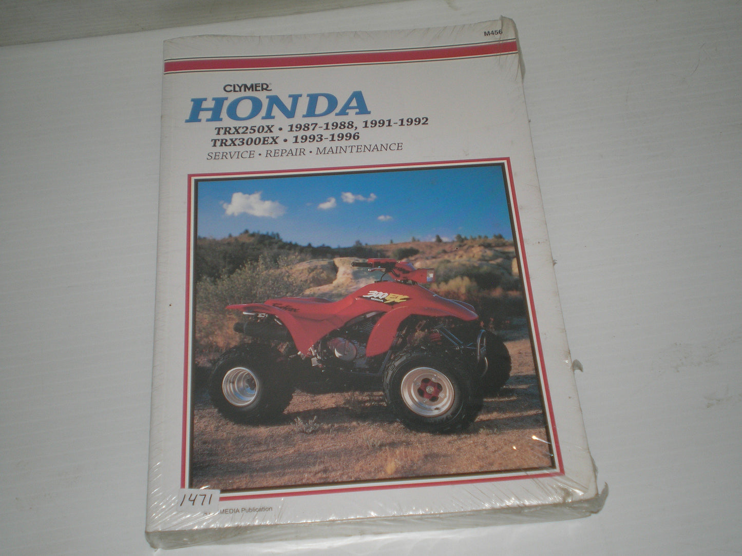 HONDA TRX250X TRX300EX 1987-1996 Clymer Service Manual M456 #1471