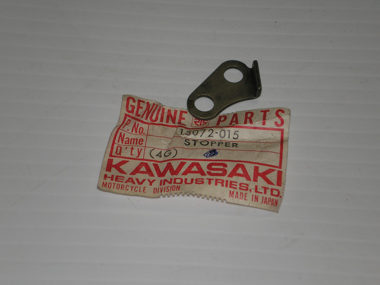 KAWASAKI KD125 KE125 KS125 KX125 75-79 Kick Starter Stopper 13072-015 32085-1061