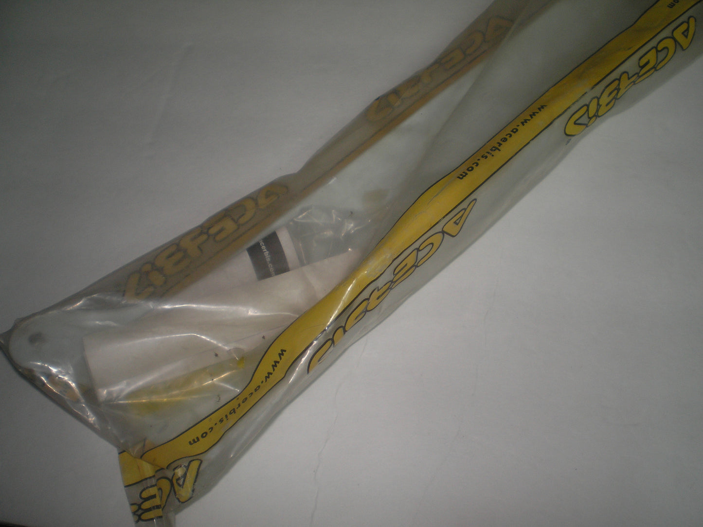 SUZUKI RM125 RM250 White Front Left Lower Fork Cover Acerbis # 22-5230-06