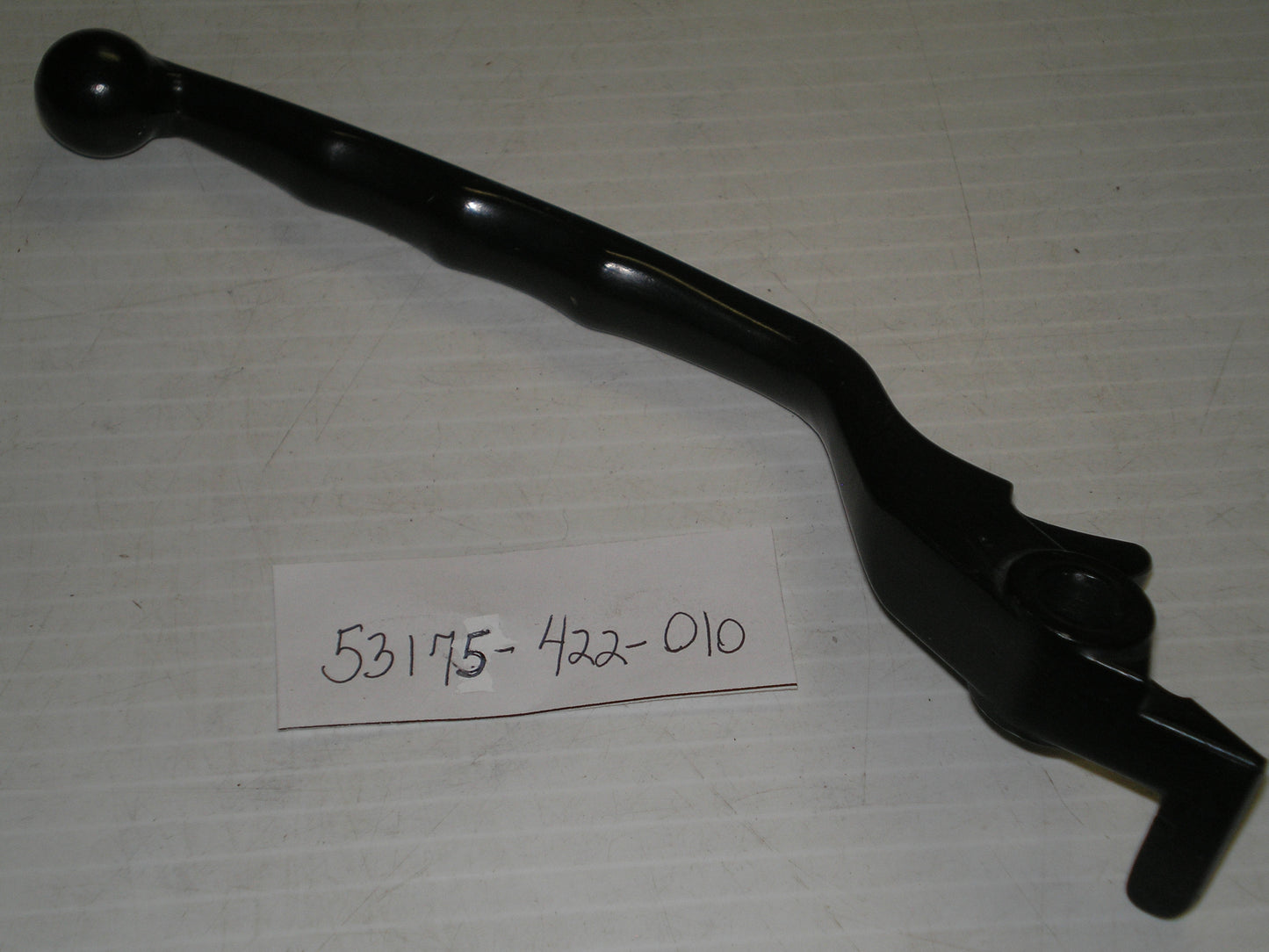 HONDA CB400 CB650 CB750 CB900 CBX CM400 CX500 GL1000 GL1100 Power Leverage Black Brake & Clutch Lever Set 53175-438-000 / 53175-438-010 / 53175-422-000