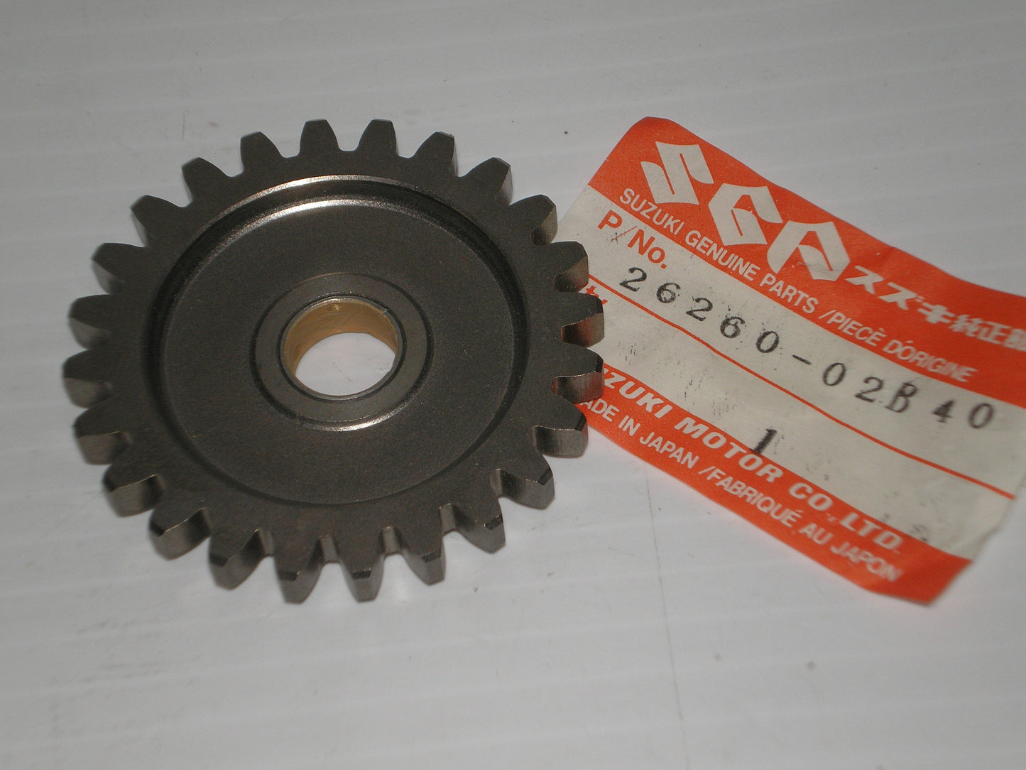 SUZUKI RM80 RMYP Transmission Kick Starter Idle Gear 26260-02B40