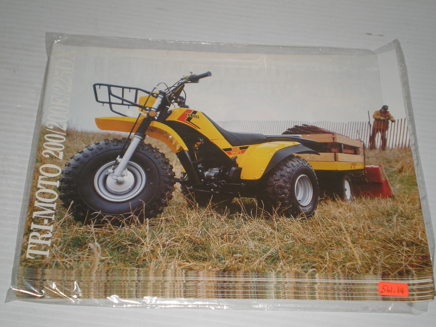 YAMAHA 1983 TRI-MOTO' TRI MOTO 200 200E 225DX ATV SAL BROCHURE LIT-83 561-14