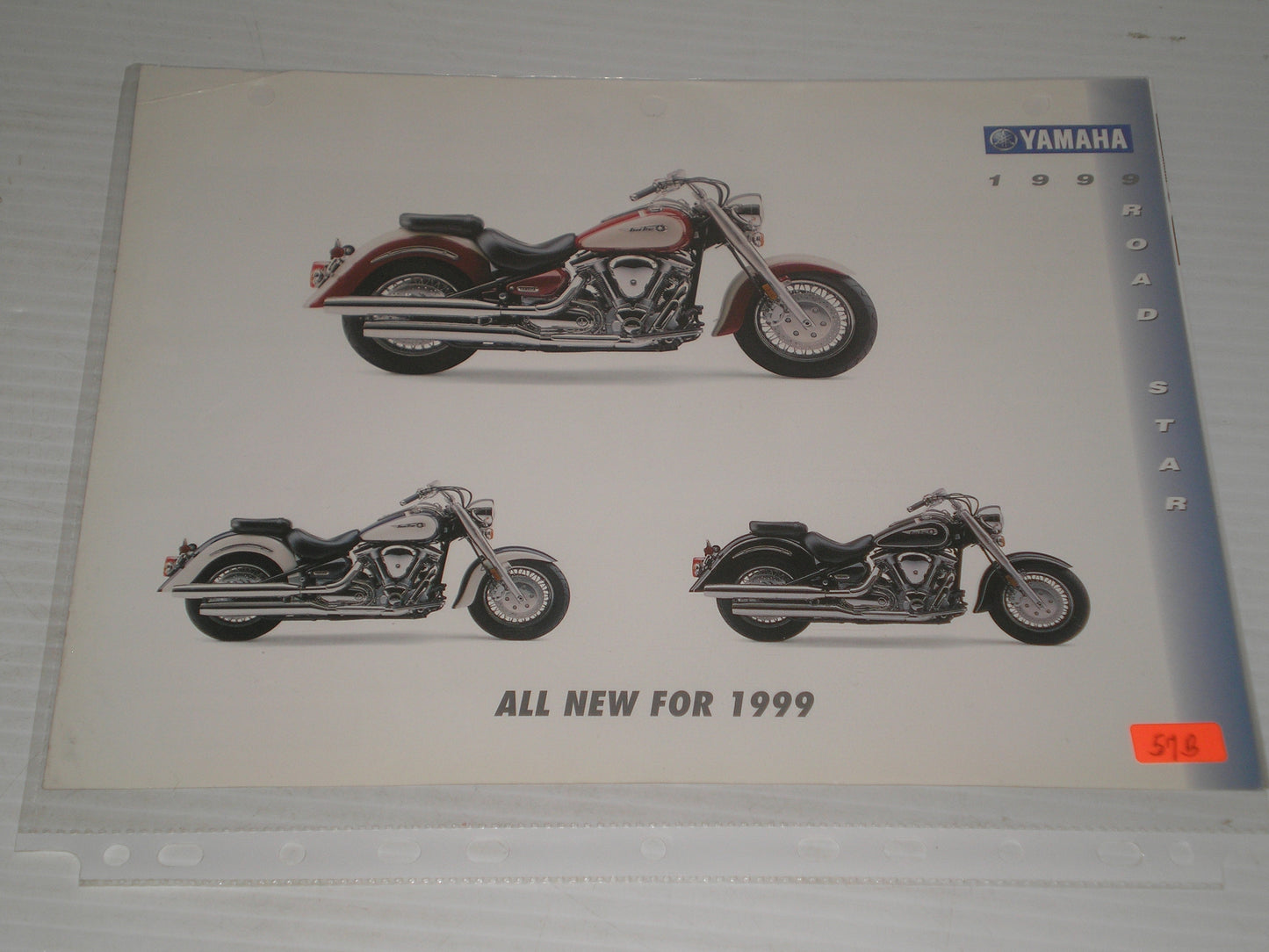YAMAHA 1999 ROAD STAR MOTORCYCLE SALES BROCHURE 57B