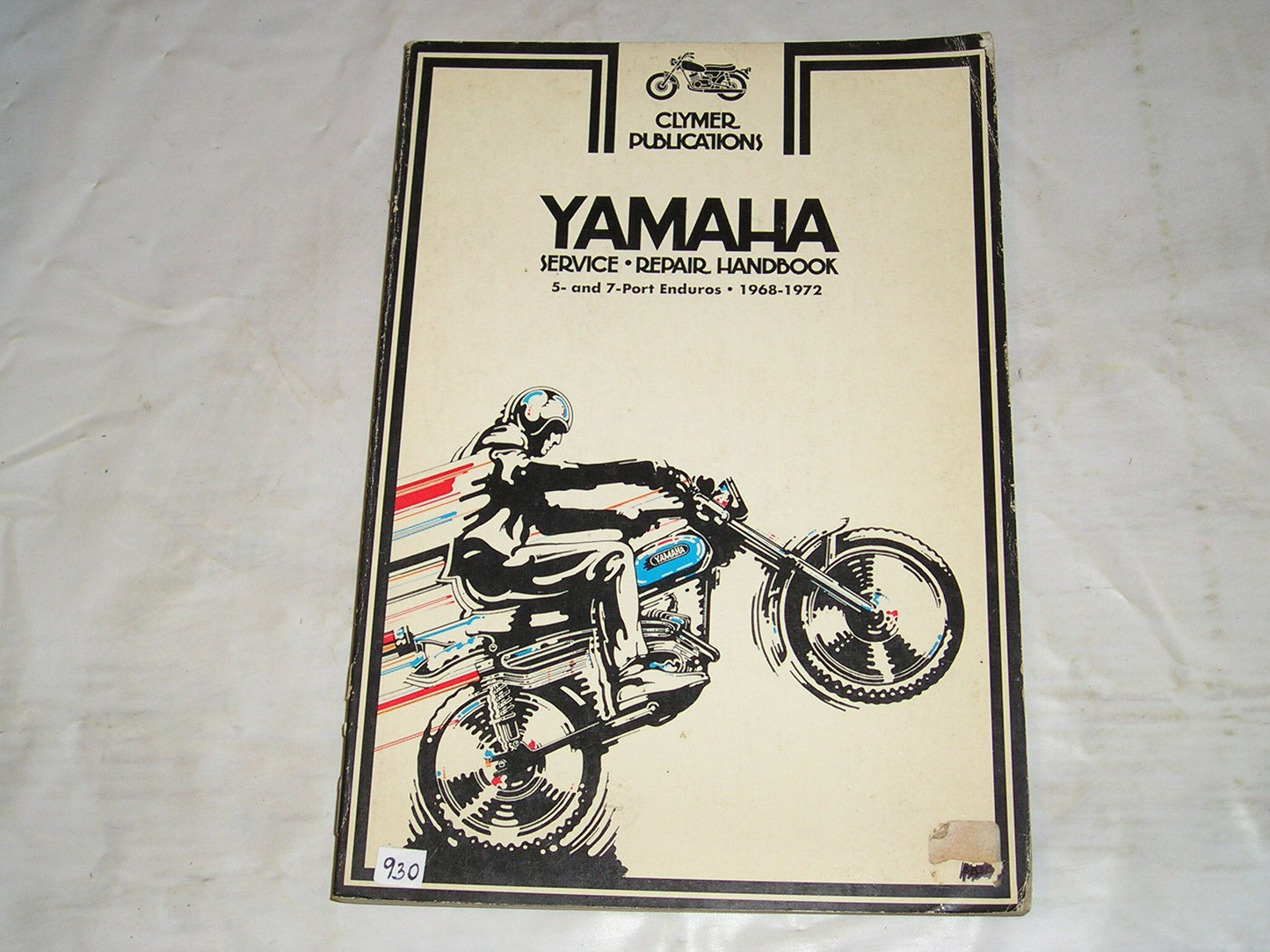 YAMAHA AT1 AT2 CT1 CT2 DT1 DT2 HT1 LT2 RT1 RT2 1968-1972 Clymer Service Manual M408 #930