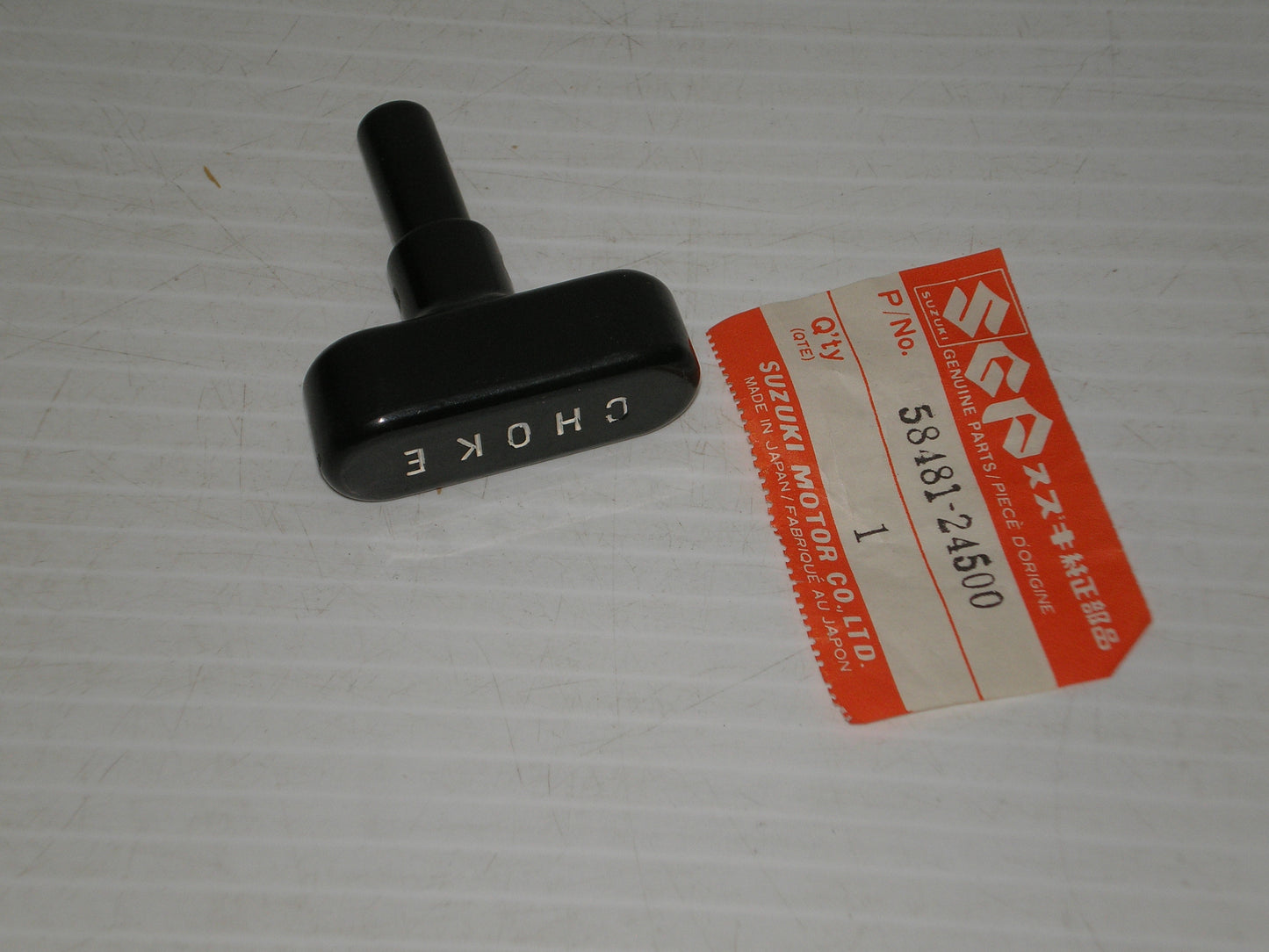 SUZUKI LT250 Q uadrunner Starter Cable Knob 58481-24500