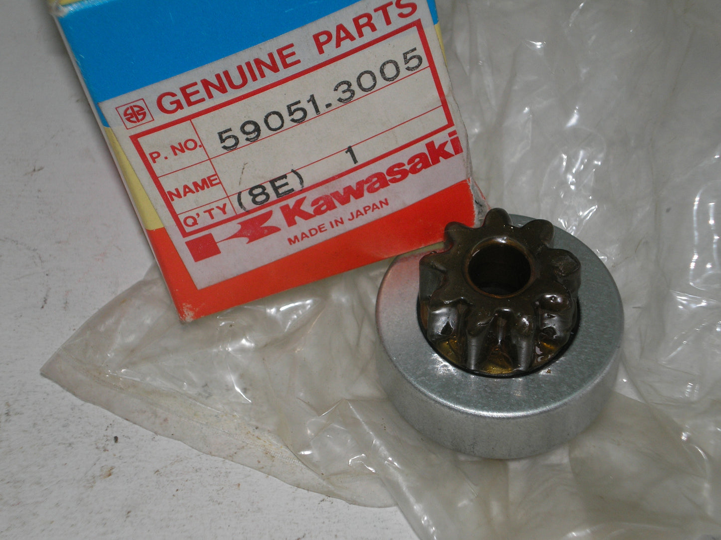 KAWASAKI JS440 JS550 Jet Ski Starter Pinion Assembly 59051-3005