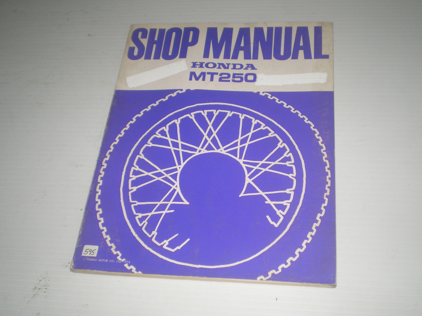 HONDA MT250 1974 Factory Shop Manual 6135801 #595