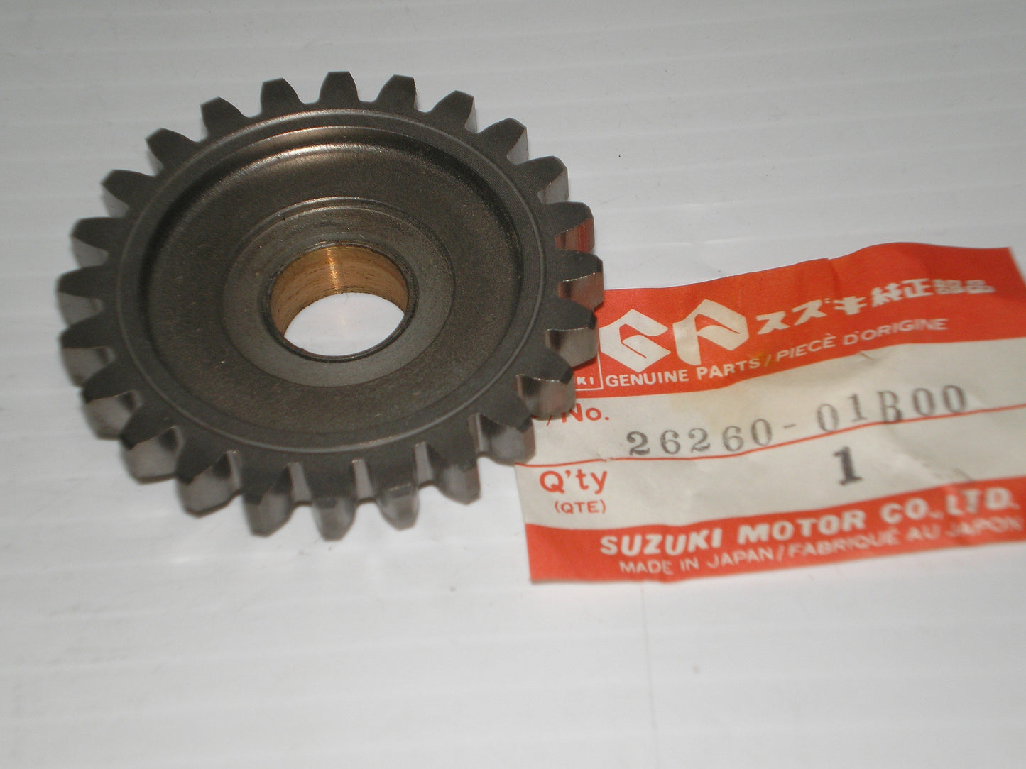 SUZUKI RM125 Kick Starter Idle Gear 26260-01B00 / 26260-01B01 / 26260-01B02