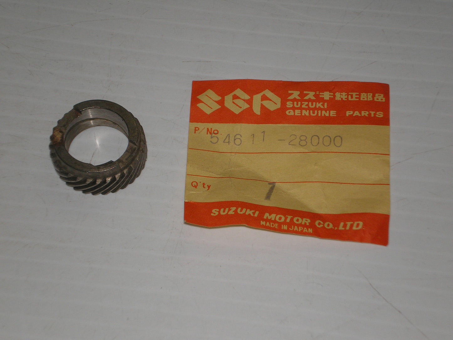 SUZUKI TC100 TC125 TC185 TS100 TS125 TS185 Speedo Gear 54611-28000