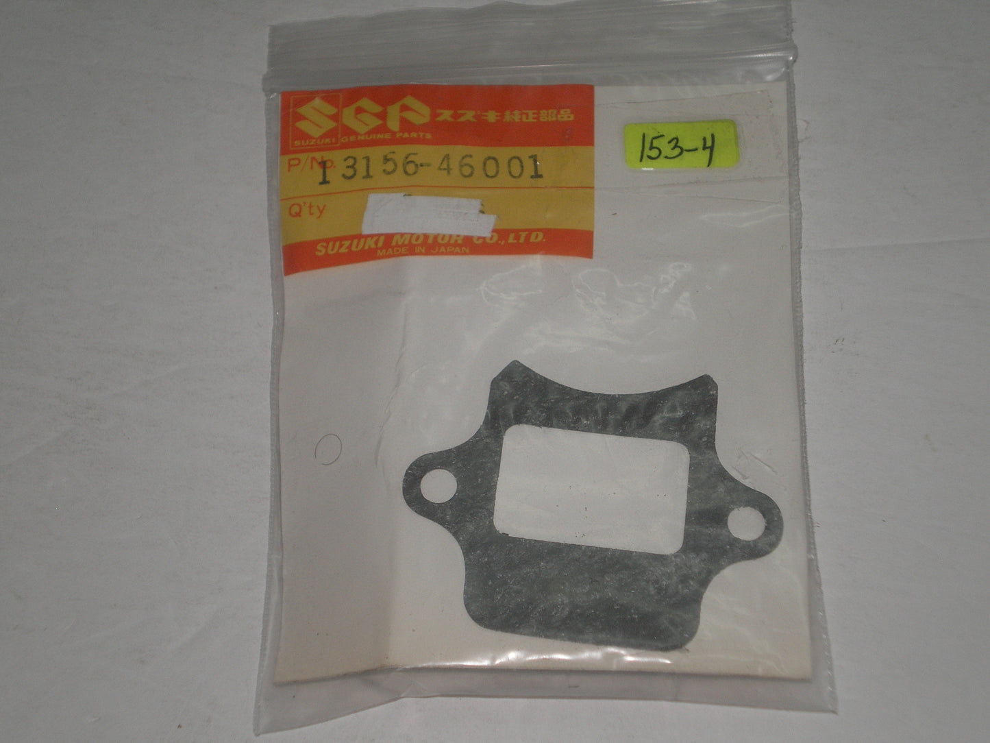 SUZUKI DS80 JR80 RM50 RM60 RM80 Reed Valve Gasket 13156-46001 / 13156-46001-H17 / 13156-46000