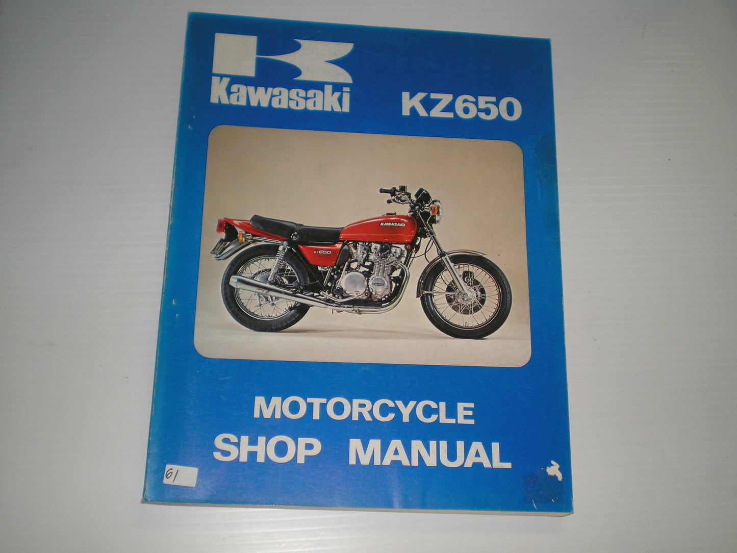 KAWASAKI KZ650 1977 Shop Manual 99931-539-01 #61