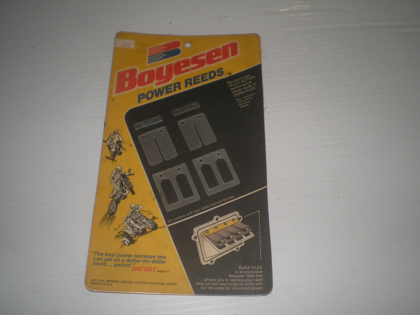 KAWASAKI AR50 AR80 Boyesen Fuel Intake Induction Reed # 620