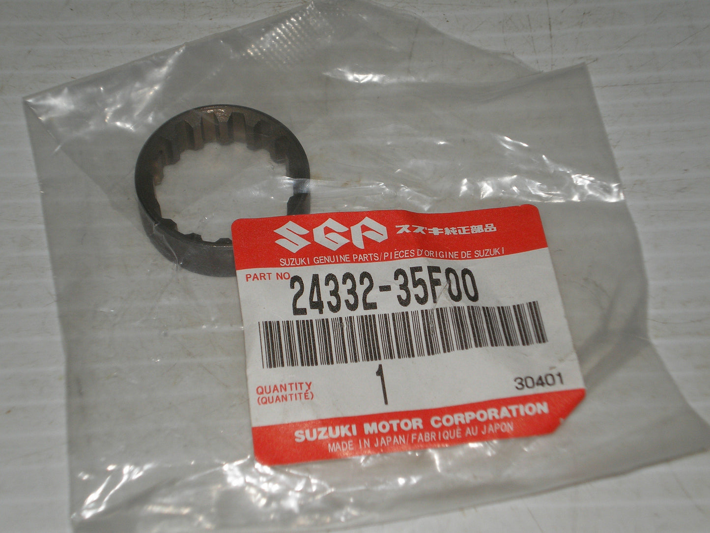 SUZUKI GSXR600 GSXR750 Transmission Third Driven Gear Bushing 24332-35F00