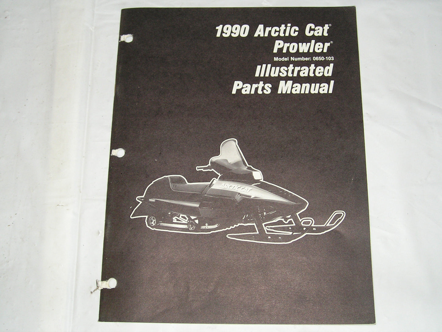 ARCTIC CAT Snowmobile Prowler 1990 Parts M, #S38