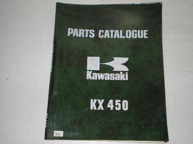 KAWASAKI KX450 1974 Factory Parts Catalogue 99997-630 #904