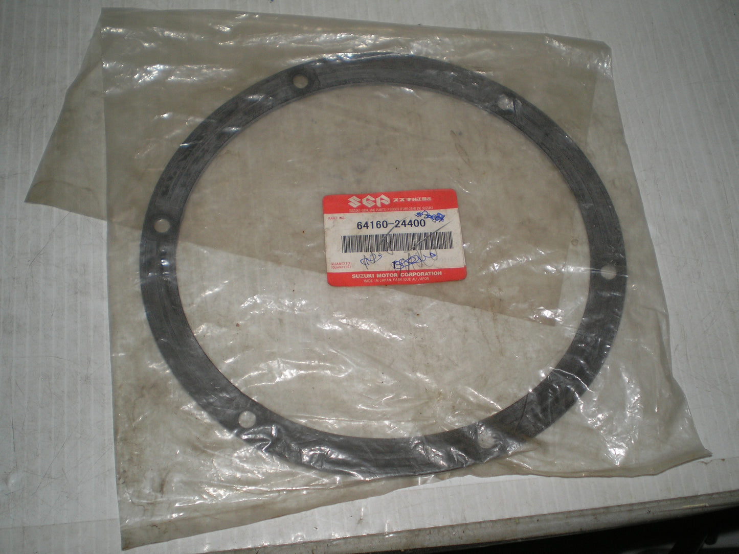 SUZUKI ALT125 ALT185 LT125 LT160 LT185 LT-F160 Factory Brake Cover Packing / Gasket 64160-24400
