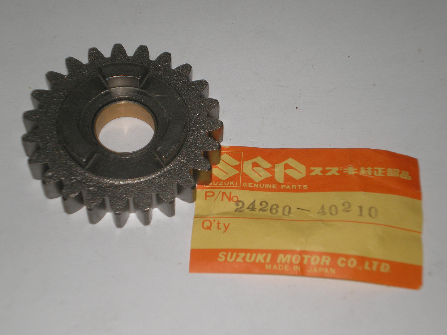 SUZUKI RM100 RM125 1976-1981 AHRMA Sixth Drive Gear 24260-40210