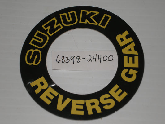 SUZUKI ALT125 LT-F230 LT125 LT230 LT185 LT300 LT250  Reverse Gear Emblem  68398-24400