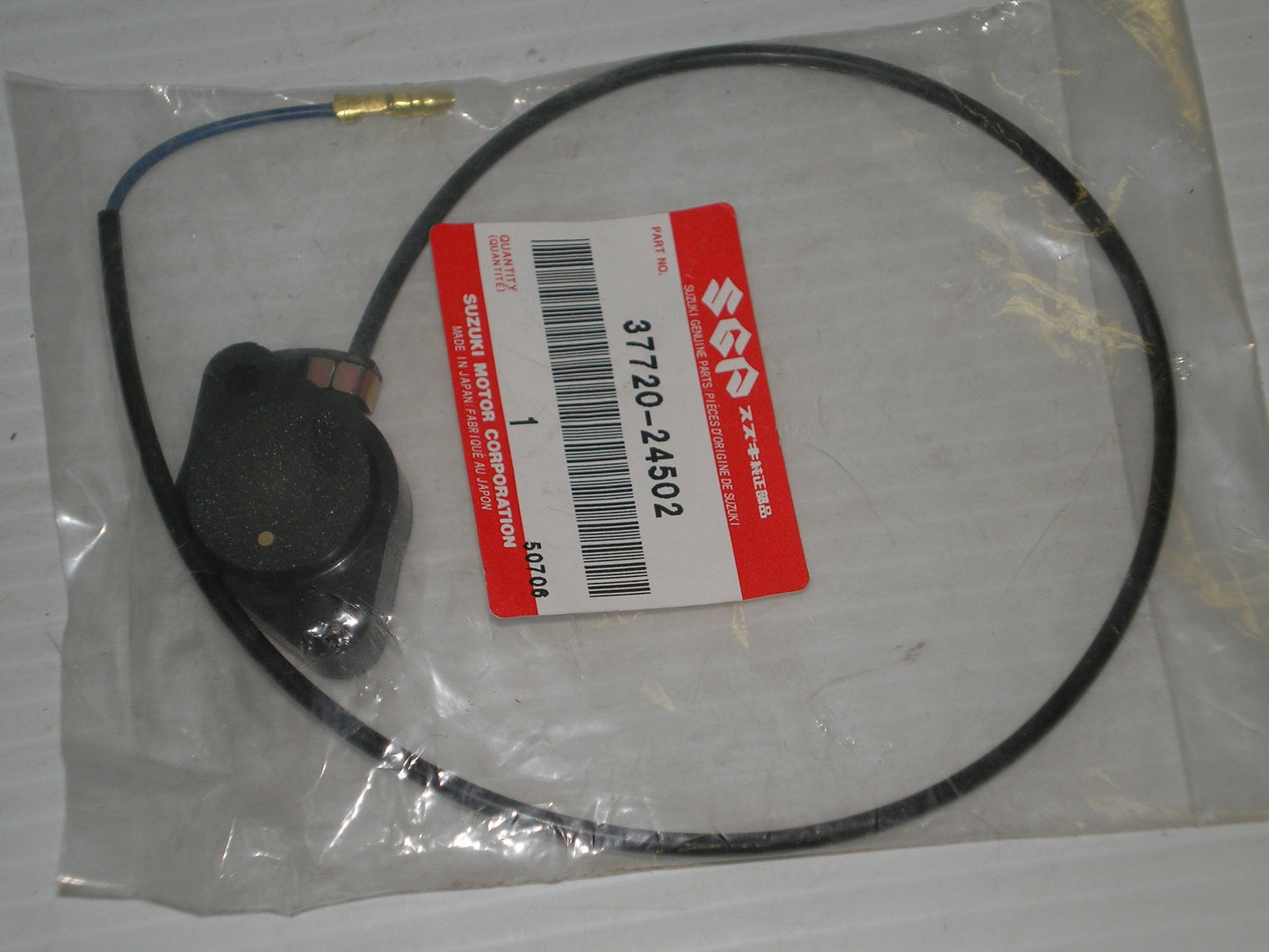 SUZUKI LT160 LT230 LT250 LT300 LT-F160 LT-F230 LT-F250 LT-F300 LTF-4 Neutral Switch Base Assy 37720-24502 / 37720-24501