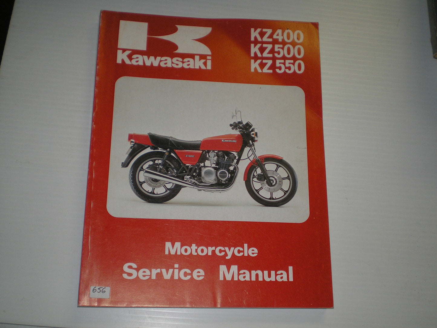 KAWASAKI KZ400 KZ500 KZ550 1979 1980 1981 Service Manual 99924-1018-02 #656