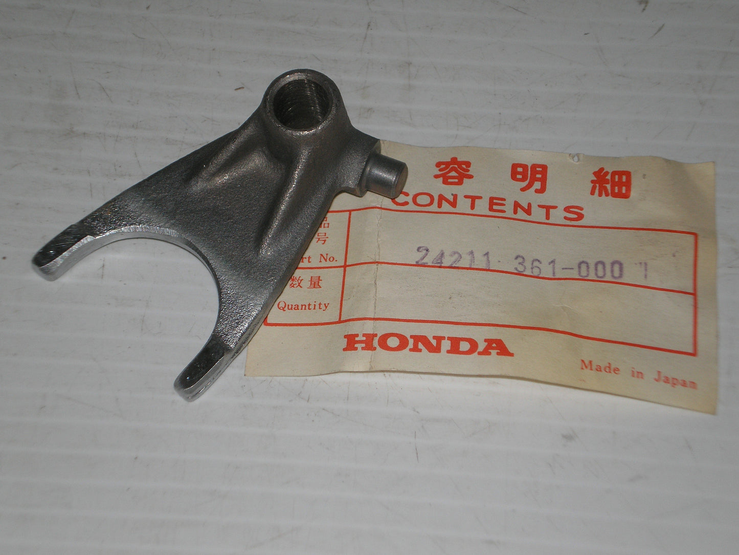 HONDA MT125 MR175 1975-1977 AHRMA Shift Fork 24211-361-000