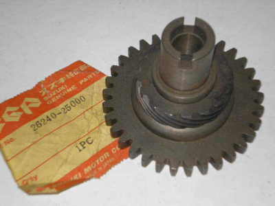 SUZUKI TC90 TS90 Kick Starter Drive Gear 26240-25000