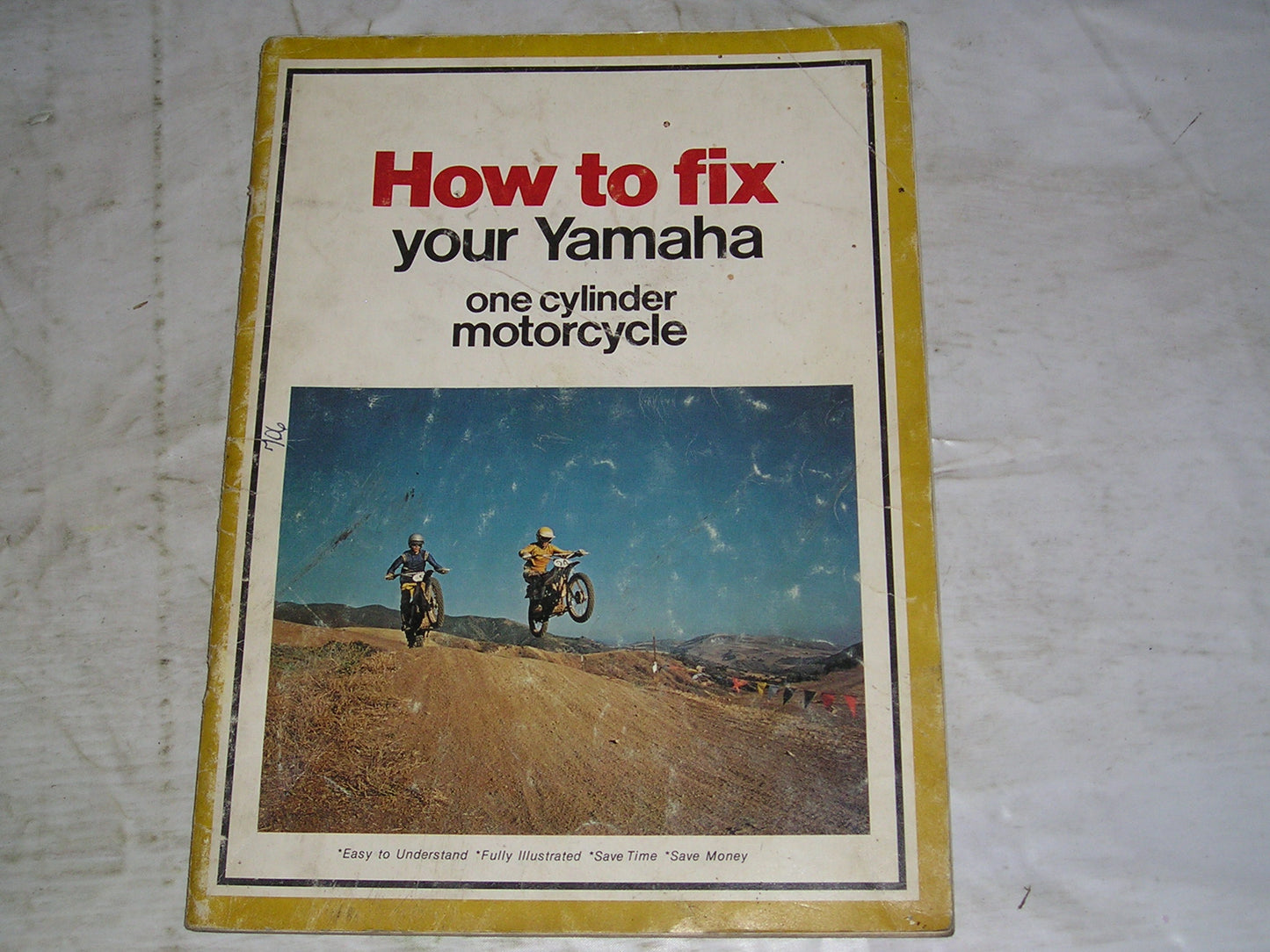 YAMAHA One Cylinder  1967 on  How to fix your Yamaha Workshop Manual  MC-1YAM   #706