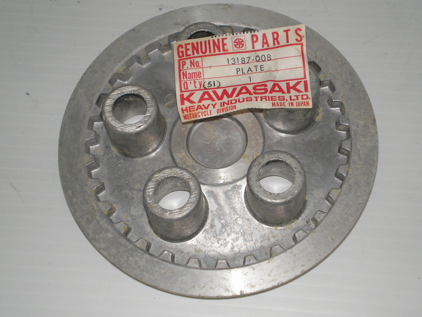 KAWASAKI KZ550 KZ750 Clutch Pressure Plate 13187-008