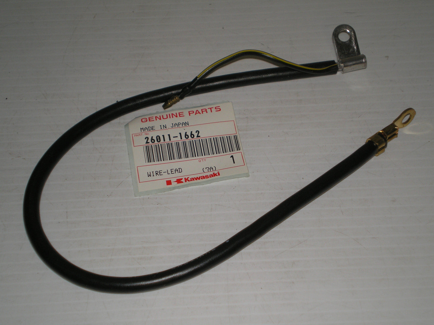 KAWASAKI VN1500 Negative Battery Lead Wire 26011-1662 / 26011-1641