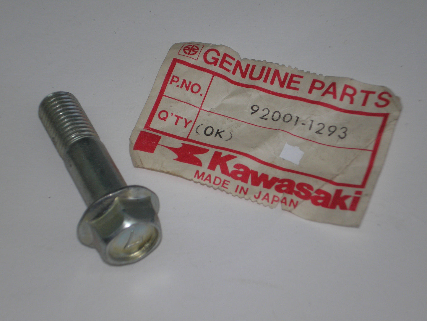 KAWASAKI KD80 KZ550 KZ650 KZ750 KZ1000 Z1R Suspension & Caliper Bolt 92001-1293