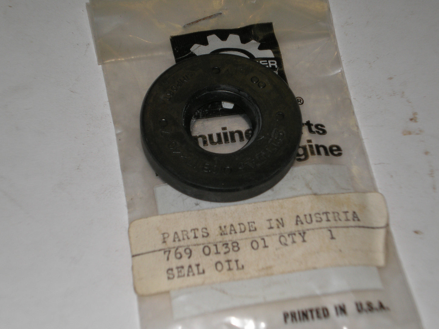 PUCH / Bombardier Magnum XK Moped Crankshaft Oil Seal 769-0138-01