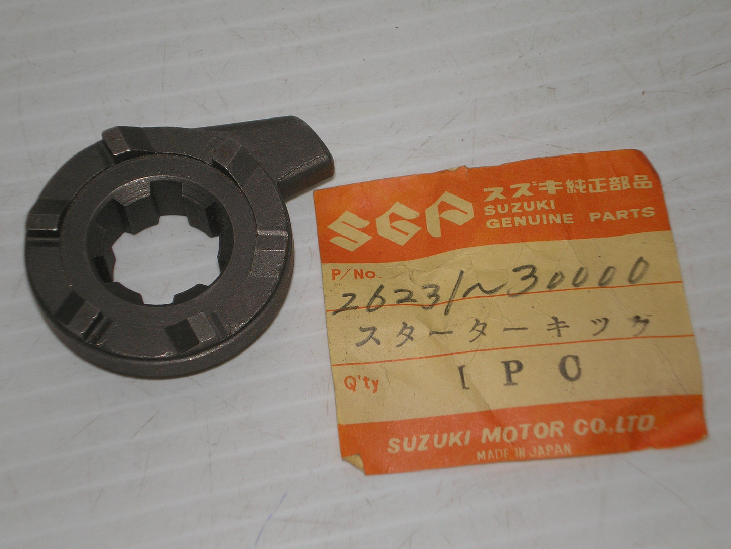 SUZUKI DR DS GS GT PE RL RM RS SP TM TS Starter Ratchet 26231-30000 26231-22A10