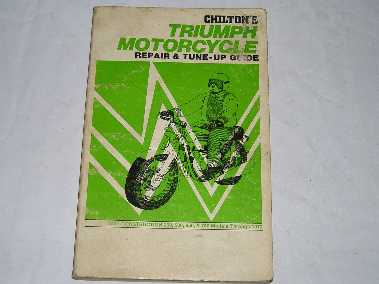 TRIUMPH 250 500 650 750 Models up to 1972 Chilton's Repair & Tune-up Service Manual #E148